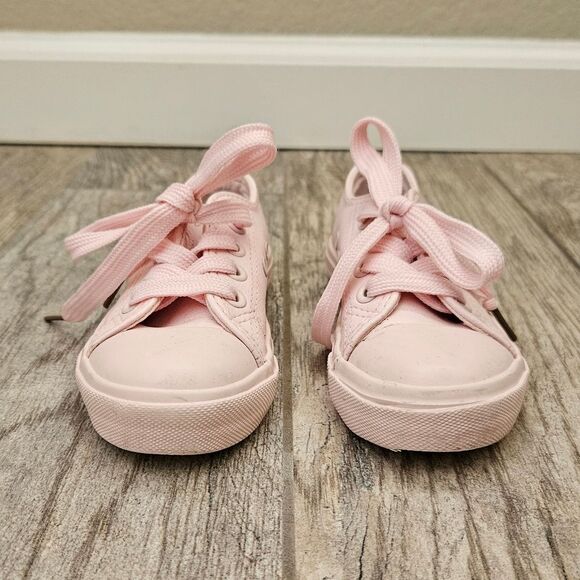 Cotton On Kids Pink Classic Trainer Shoes Size 8 - Picture 3 of 10